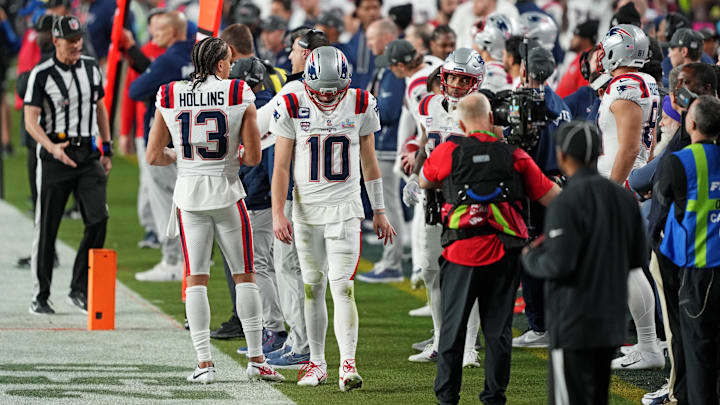 Drake Maye did not have a good Sunday.