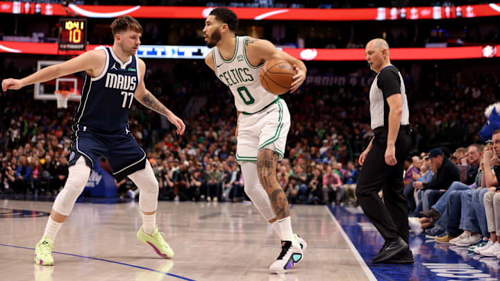Luka Doncic y Jayson Tatum son las dos grandes estrellas de Dallas Mavericks y Boston Celtics de cara a las Finales de la NBA