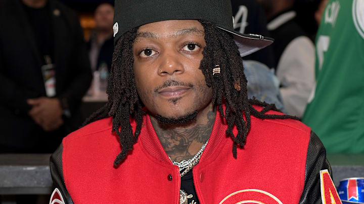 Celebrities Attend Boston Celtics v Atlanta Hawks