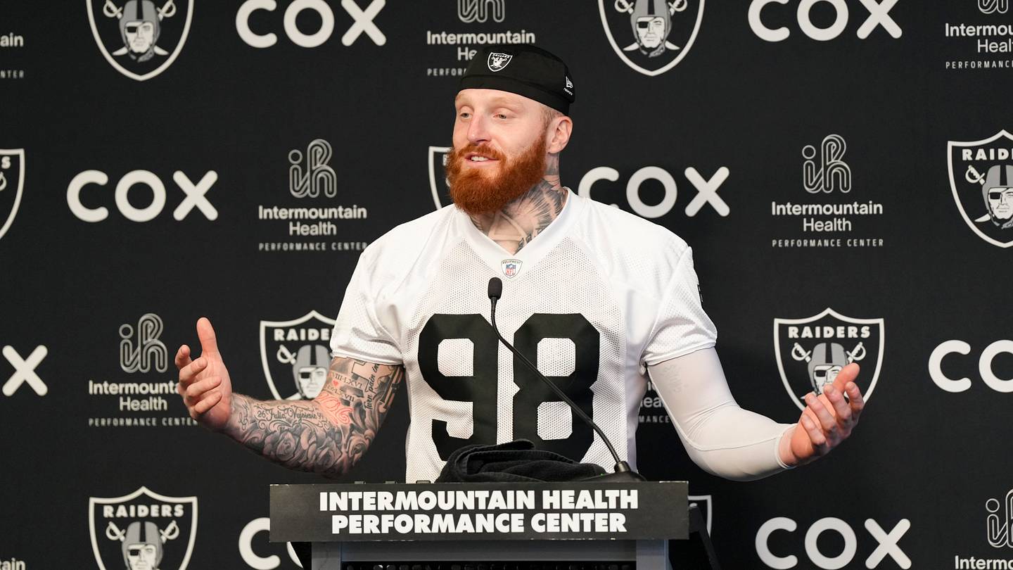 Maxx Crosby Confronts 'Cool' Cowboys Trade Rumors Dominating ESPN