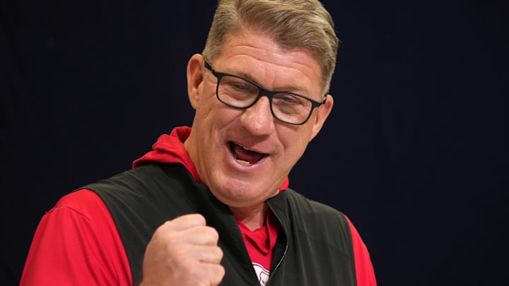 Tampa Bay Buccaneers general manager Jason Licht has a perfect sleeper to target in the NFL Draft this year. (Mandatory Credit: Kirby Lee-Imagn Images) Tampa Bay Buccaneers general manager Jason Licht has a perfect sleeper to target in the NFL Draft this year. (Mandatory Credit: Kirby Lee-Imagn Images)