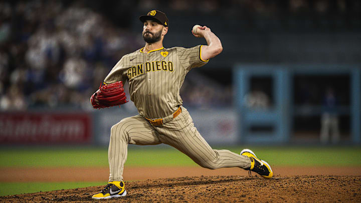 San Diego Padres pitcher Tanner Scott