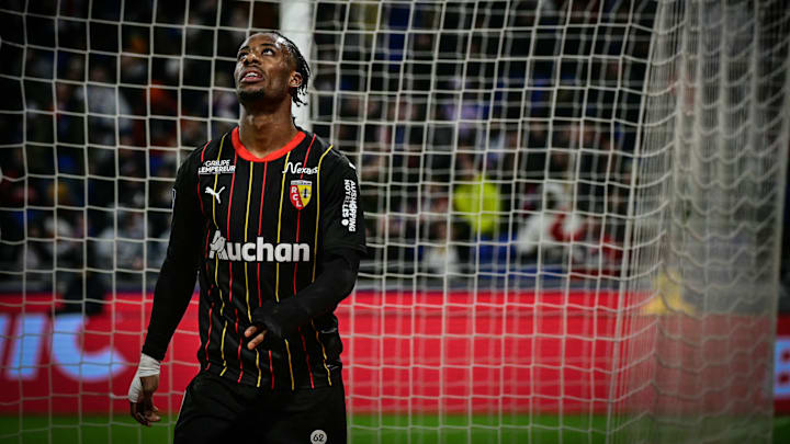 Elye Wahi, buteur ce soir contre l'OL