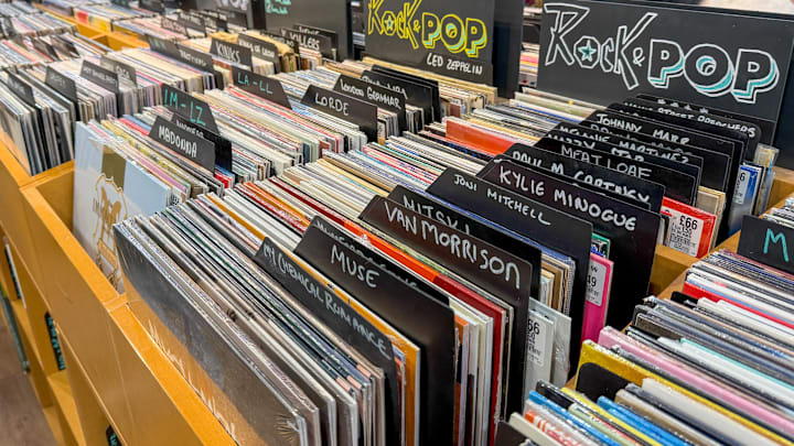 Vinyl record store Vinyl record store