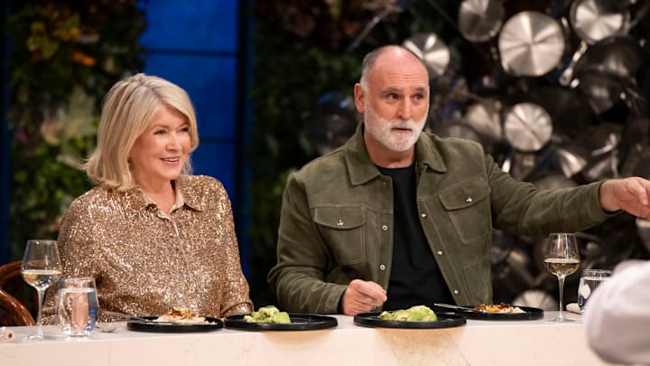 Martha Stewart and Jose Andres on Yes, Chef Season 1 episode 1