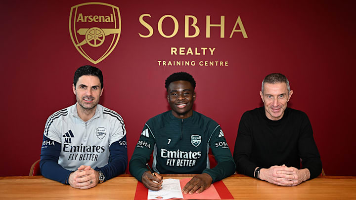 Bukayo Saka remains a Gooner.