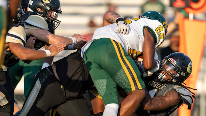 The North Carolina high school football season continues on Thursday, Aug. 28 with 22 games in the Tar Heel state.