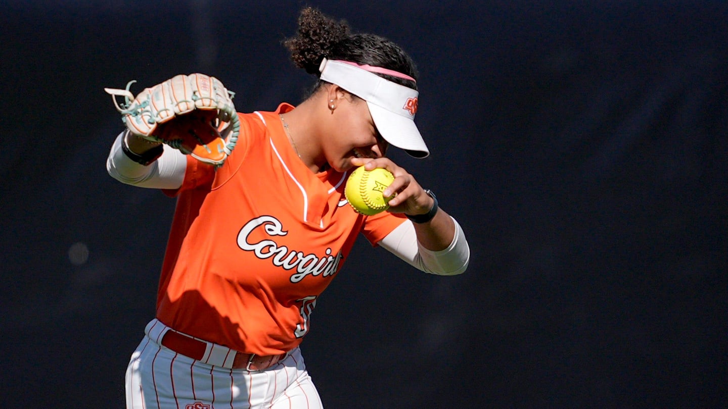 OSU Cowgirls, Sun Devils in Weather Delay at Big 12 Softball Tournament Semifinal