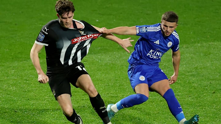 Notts County v Leicester City U21 - Bristol Street Motors Trophy