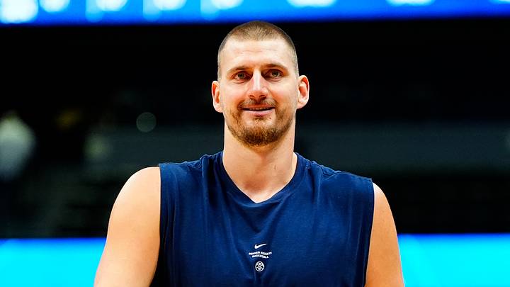Oct 26, 2026; Denver, Colorado, USA; Denver Nuggets center Nikola Jokic (15) before the game against the against the Golden State Warriors at Ball Arena. Mandatory Credit: Ron Chenoy-Imagn Images Oct 26, 2026; Denver, Colorado, USA; Denver Nuggets center Nikola Jokic (15) before the game against the against the Golden State Warriors at Ball Arena. Mandatory Credit: Ron Chenoy-Imagn Images