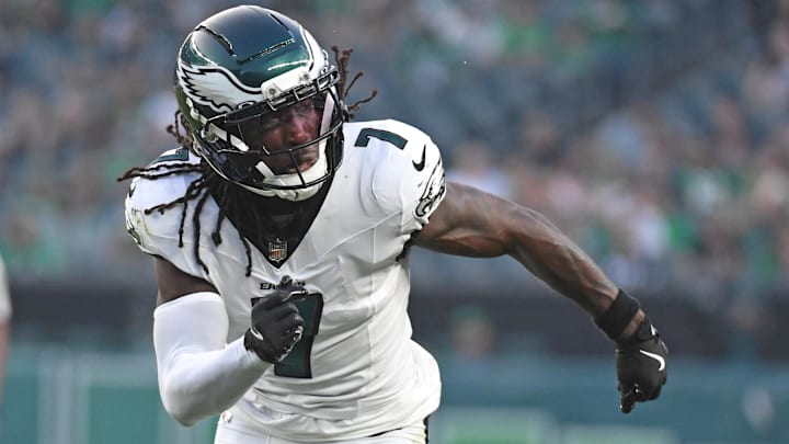 Philadelphia Eagles cornerback Kelee Ringo (7) against the Cincinnati Bengals at Lincoln Financial Field.