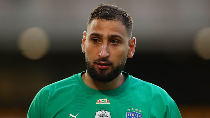 Gianluigi Donnarumma avec la Nazionale