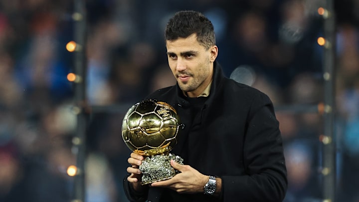Injury means Rodri won’t retain the Ballon d’Or.