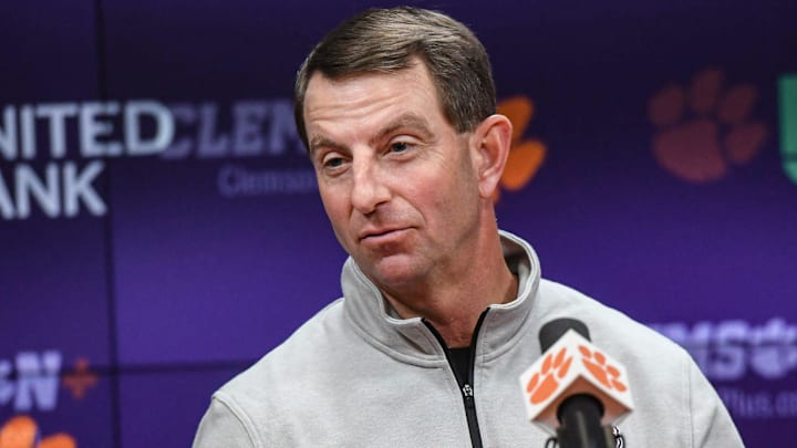 Clemson Head Coach Dabo Swinney