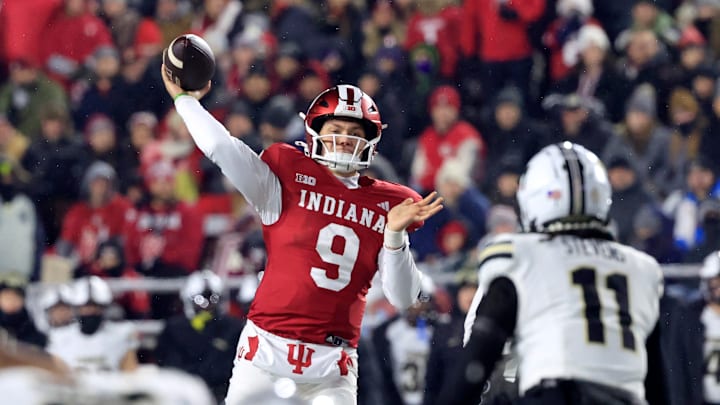 Indiana quarterback Kurtis Rourke  