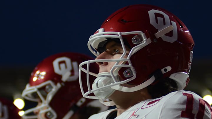 Oklahoma quarterback John Mateer Oklahoma quarterback John Mateer
