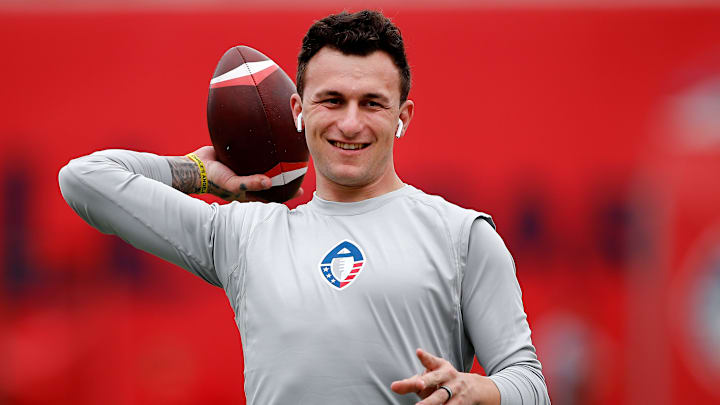 Former NFL quarterback Johnny Manziel