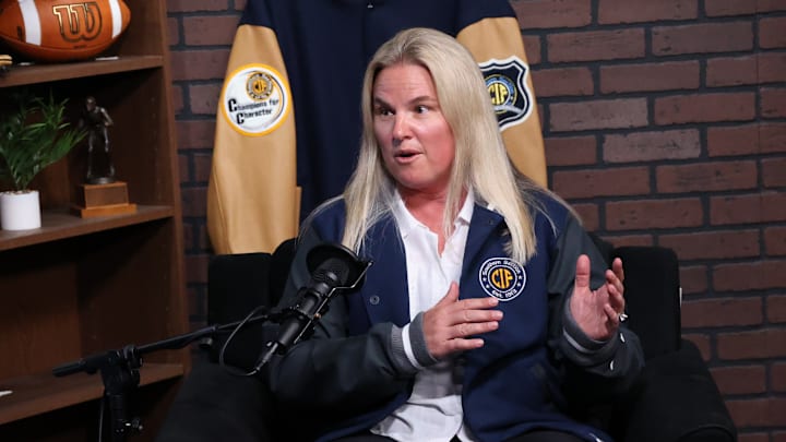 Alexis Barile, a public school administrator in Southern California, talks about navigating Jared McCain's NIL journey in high school. Alexis Barile, a public school administrator in Southern California, talks about navigating Jared McCain's NIL journey in high school.