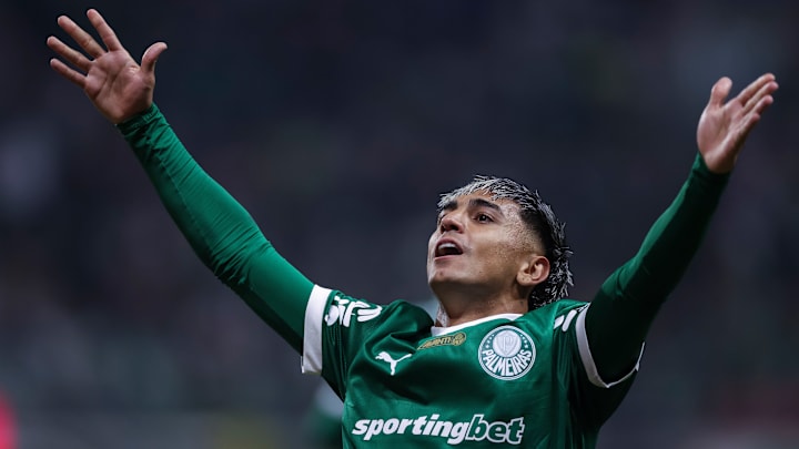 Facundo Torres marcou o gol da vitória mais recente do Palmeiras 