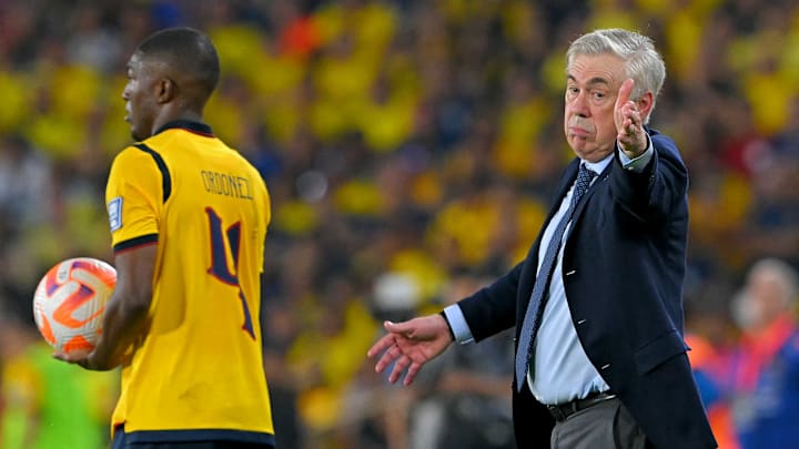 Ancelotti estreia com empate no comando da Seleção 