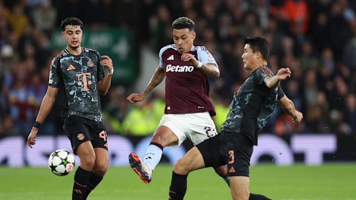 Bayern Munich suffered their first defeat of the season away at Villa Park on Wednesday.