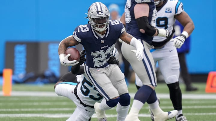 Dallas Cowboys running back Rico Dowdle Dallas Cowboys running back Rico Dowdle