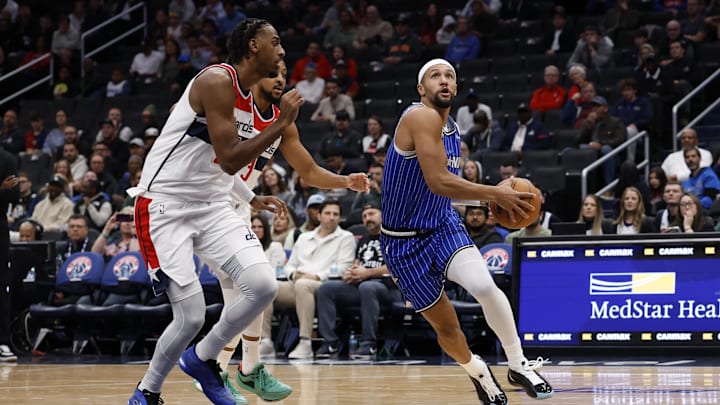 Jalen Suggs' return to the lineup has been a clear lift for the Orlando Magic. His presence in the starting lineup has led to the Magic having one of the best lineups in the league. Jalen Suggs' return to the lineup has been a clear lift for the Orlando Magic. His presence in the starting lineup has led to the Magic having one of the best lineups in the league.