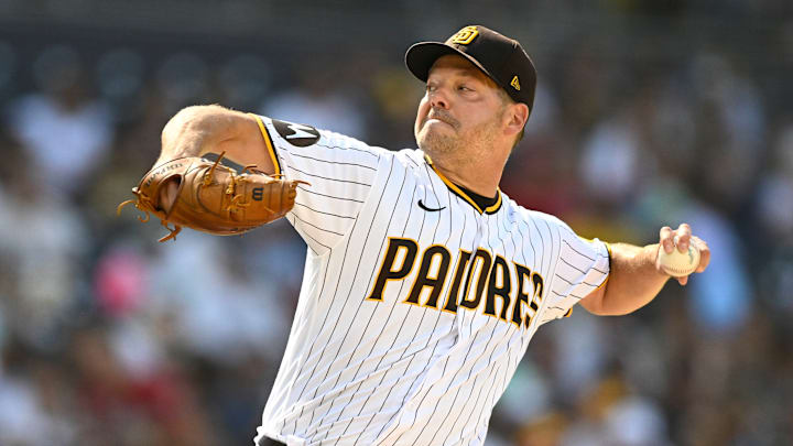 San Diego Padres starter Rich Hill
