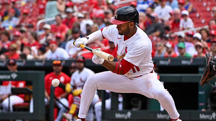 St. Louis Cardinals center fielder Victor Scott II