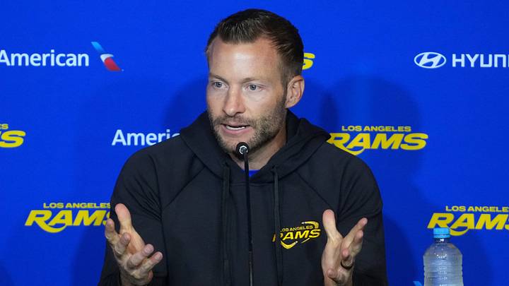 Los Angeles Rams head coach Sean McVay. Los Angeles Rams head coach Sean McVay.