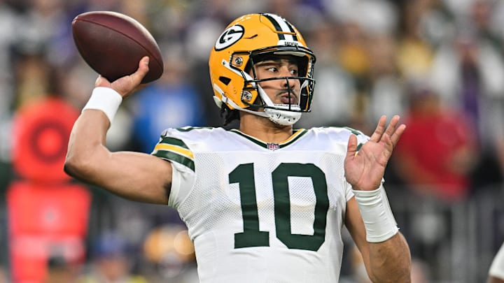 Green Bay Packers quarterback Jordan Love