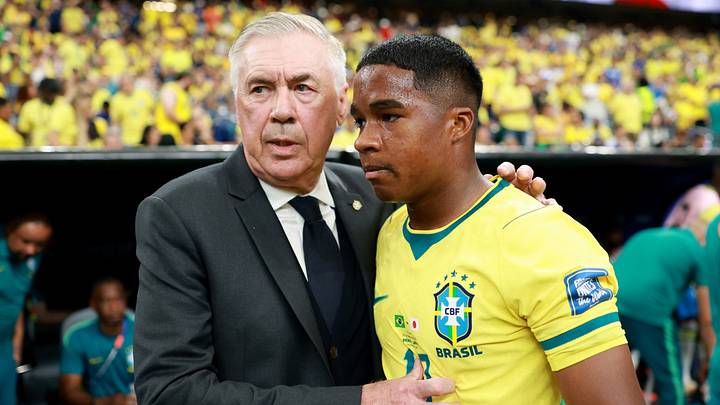 Carlo Ancelotti, Endrick, Brazil