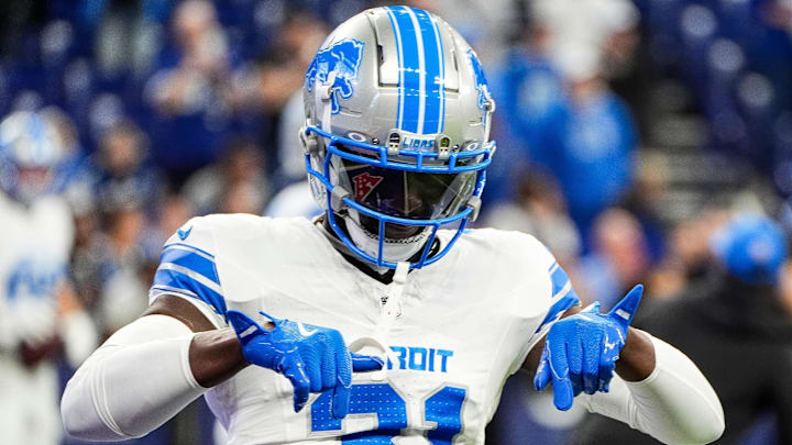 Detroit Lions safety Kerby Joseph (31). Detroit Lions safety Kerby Joseph (31).