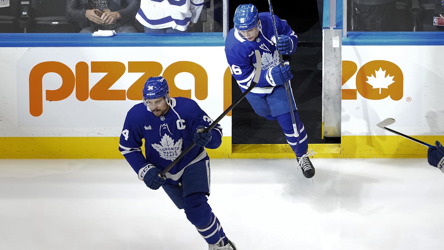 Auston Matthews is sick of answering questions about Mitch Marner