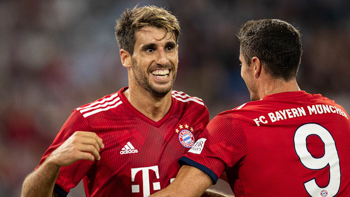 Javi Martinez und Robert Lewandowski