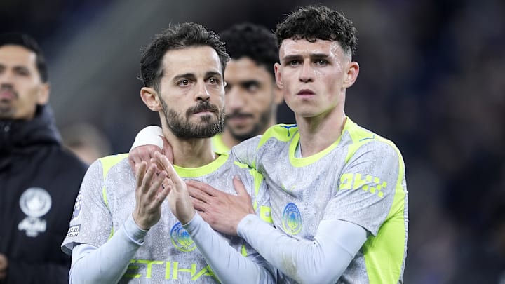 Bernardo Silva, Phil Foden, Manchester City