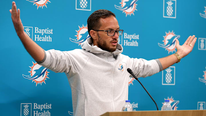 Miami Dolphins head coach Mike McDaniel