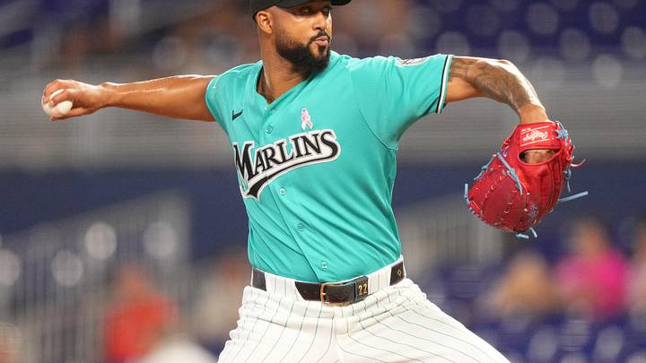Miami Marlins pitcher Sandy Alcantara