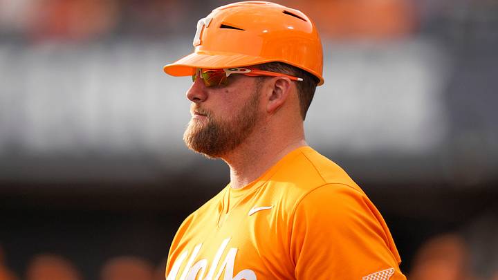 Tennessee baseball coach Josh Elander during a NCAA baseball game between Tennessee and Kent State at Lindsey Nelson Stadium in Knoxville, Tenn., on Feb. 21, 2026. Tennessee baseball coach Josh Elander during a NCAA baseball game between Tennessee and Kent State at Lindsey Nelson Stadium in Knoxville, Tenn., on Feb. 21, 2026.