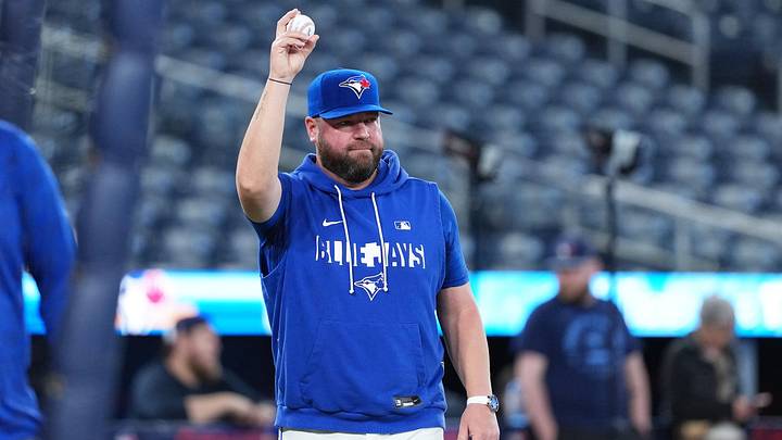 Toronto Blue Jays manager John Schneider. Toronto Blue Jays manager John Schneider.