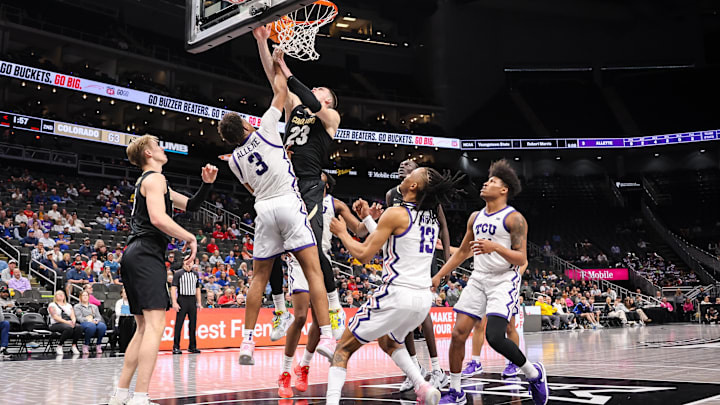 Action tipped off Tuesday at the Big 12 Conference Tournament in Kansas City with four first round games.