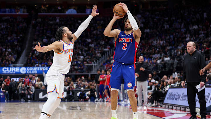 New York Knicks v Detroit Pistons