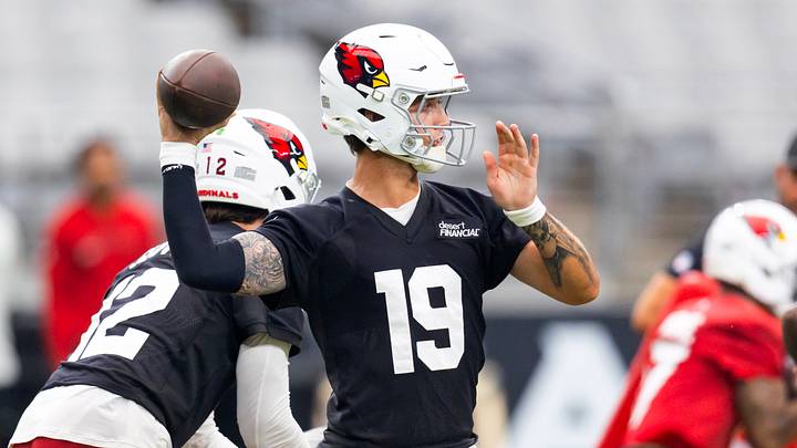 Carson Beck and the Cardinals are slight underdogs to the Panthers in the Hall of Fame Game. Carson Beck and the Cardinals are slight underdogs to the Panthers in the Hall of Fame Game.