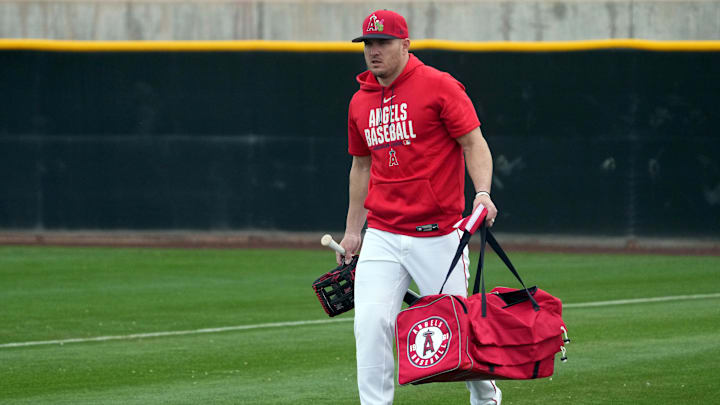 Los Angeles Angels outfielder Mike Trout.