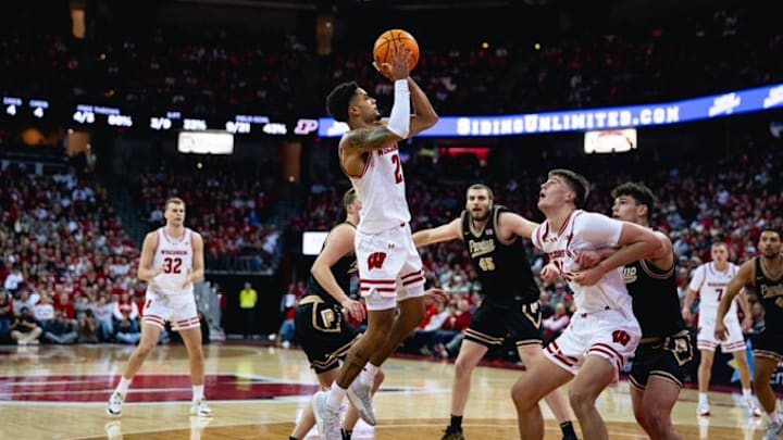 Wisconsin senior guard Nick Boyd scored a game-high 24 points in Wisconsin's 89-73 loss to No.5 Purdue at the Kohl Center. Wisconsin senior guard Nick Boyd scored a game-high 24 points in Wisconsin's 89-73 loss to No.5 Purdue at the Kohl Center.