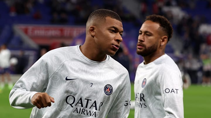 Kylian Mbappé ne donne aucune passe décisive.
