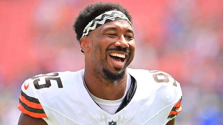 Cleveland Browns - defensive end Myles Garrett Cleveland Browns - defensive end Myles Garrett