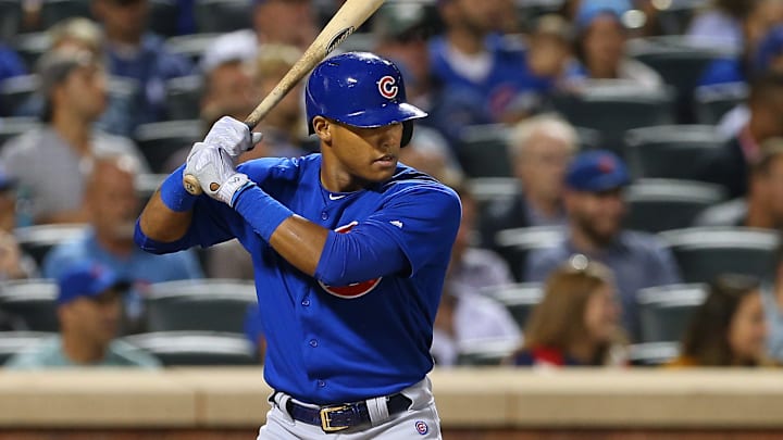 Addison Russell en sus tiempos en MLB