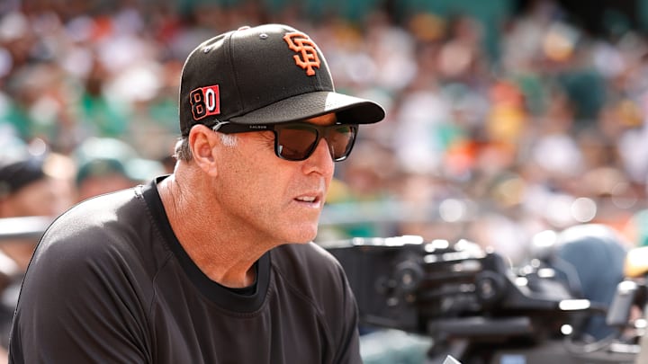 San Francisco Giants coach Bryan Price