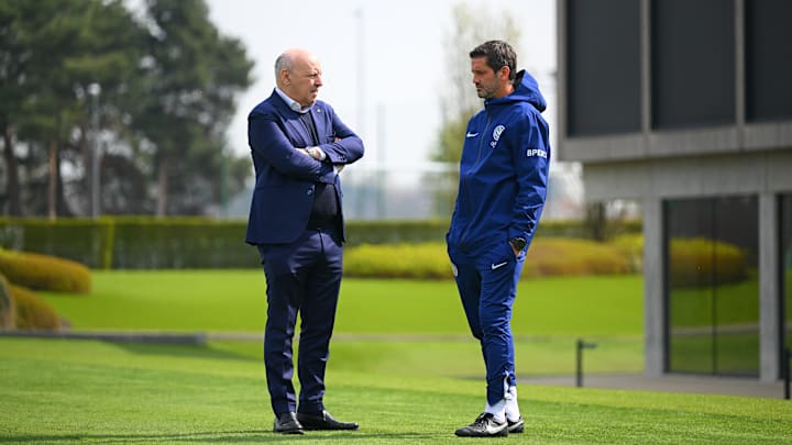 Beppe Marotta e Cristian Chivu